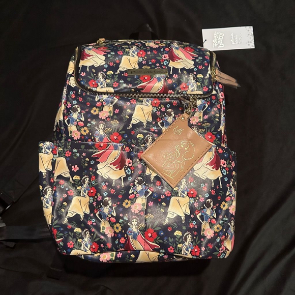 Disney Petunia Pickle Bottom Snow White Backpack Diaper Bag in Blue Multicolor - Picture 3 of 10